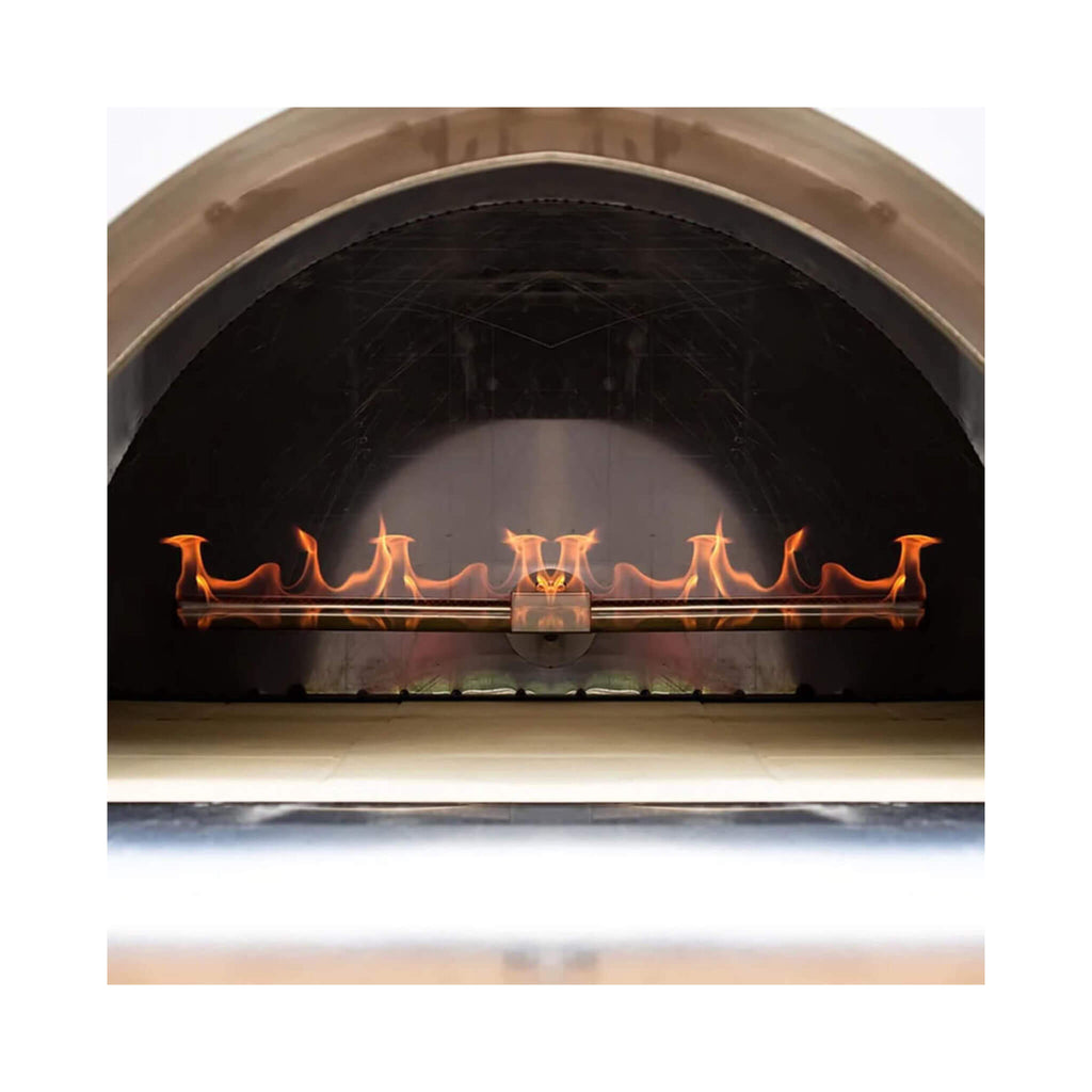 Pinnacolo Ibrido Portable Hybrid Outdoor Wood Fired & Gas Backyard Pizza Oven (SAK96482) - Saksby Wholesale - Heat Design View