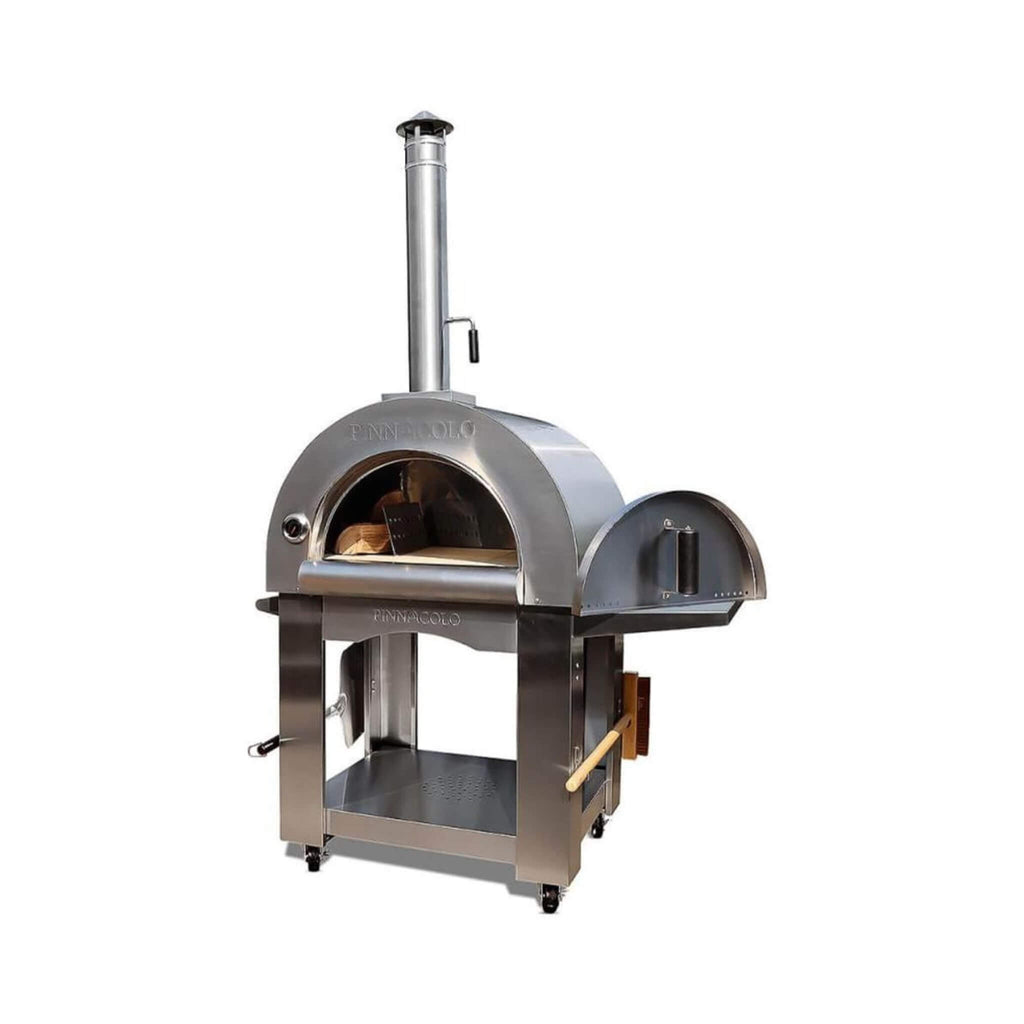 Pinnacolo Premio Portable Outdoor Wood Fired Backyard Pizza Oven (SAK91327) - Saksby Wholesale - Front Side View