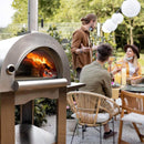 Pinnacolo Premio Portable Outdoor Wood Fired Backyard Pizza Oven (SAK91327) - Saksby Wholesale - Gathering Use