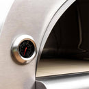 Pinnacolo Premio Portable Outdoor Wood Fired Backyard Pizza Oven (SAK91327) - Saksby Wholesale - Thermostat View