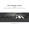 [12x16FT] PLF Premium Outdoor Gray Aluminum Hardtop Pergola Gazebo With Adjustable Roof (SAK81364) - Saskby Wholesale - Louvers Design View