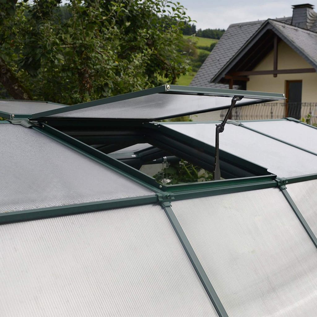[08x20FT] PLM Extra Large Barn-Style Weatherproof Walk-In Greenhouse With Roof Vents (SAK85716) - Saskby Wholesale - Mini Window View