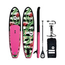 Pop Board Co. Inflatable Board 10'6 Royal Hawaiian Pink/Black (SAK36410) - Saksby Wholesale - Product Inclusions