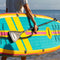 POP BOARD CO Inflatable Paddle Board 11'0 Yacht Hopper Turq/Pink/Ylw - SAKSBY.com - Stand Up Paddle Boards - SAKSBY.com