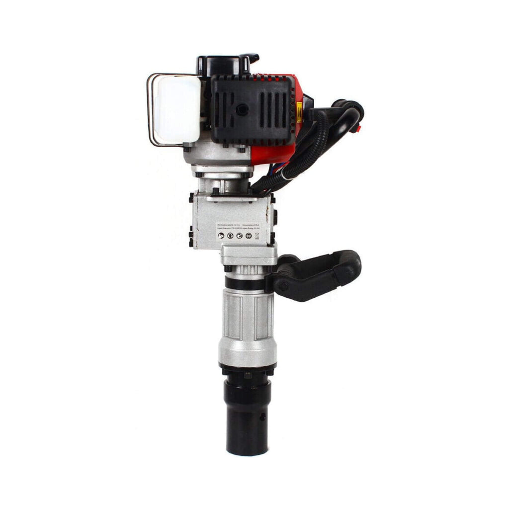 Portable 1.2HP Gas Powered Hydraulic Post Pounder Hole Driver (SAK92147) - Saksby Wholesale - Back Side View