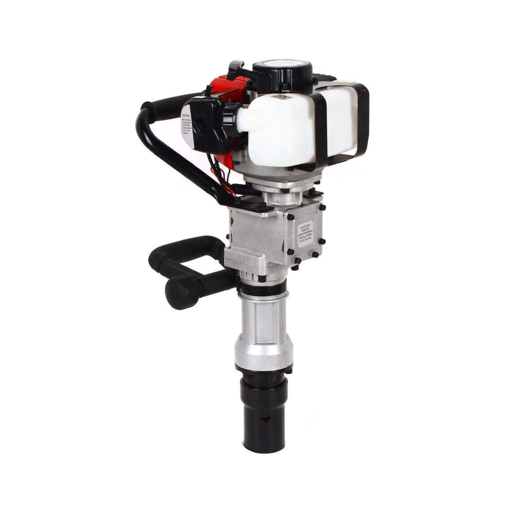 Portable 1.2HP Gas Powered Hydraulic Post Pounder Hole Driver (SAK92147) - Saksby Wholesale - Side View