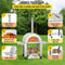 Portable Outdoor Stainless Steel Wood Fired Pizza Oven, 46'' (SAK46584) - Saksby Wholesale - Features