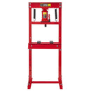 Heavy Duty 20 Ton H-Frame Hydraulic Shop Press Jack Stand Machine W/ Plate (SAK52926) - Saksby Wholesale - Front View