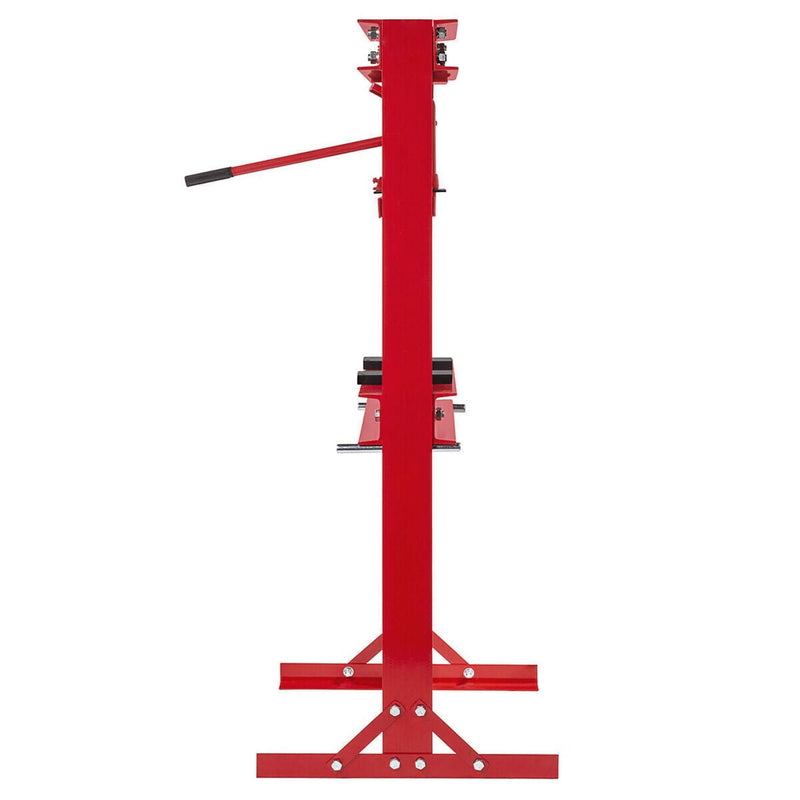 Heavy Duty 20 Ton H-Frame Hydraulic Shop Press Jack Stand Machine W/ Plate (SAK52926) - Saksby Wholesale - Side View
