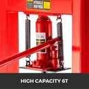 Heavy Duty 20 Ton H-Frame Hydraulic Shop Press Jack Stand Machine W/ Plate (SAK52926) - Saksby Wholesale - Tank View