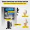 Premium 3 Flavors Commercial Soft Serve Yogurt Ice Cream Machine Maker, 20-28L/H (SAK97524) - Saksby Wholesale - Compressor And Function Details
