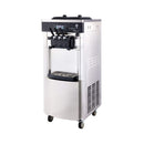 Premium 3 Flavors Commercial Soft Serve Yogurt Ice Cream Machine Maker, 20-28L/H (SAK97524) - Saksby Wholesale - Side View
