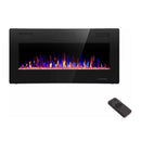 Premium 36'' Ultra Thin Wall Mounted LED Electric Recessed Fireplace Heater, 1500W (98152016) - SAKSBY.com - Electric Fireplaces - SAKSBY.com
