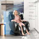Premium 3D Full Body Zero Gravity Electric Shiatsu Massage Recliner Chair (93460921) - SAKSBY.com -Demonstration View