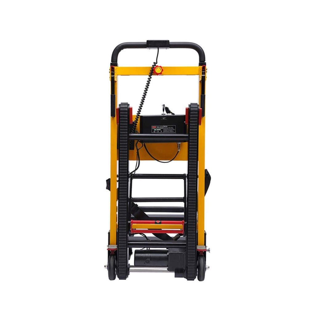 Premium 440LBS Electric Stair Climbing Dolly Hand Truck Folding Cart With Wheels (SAK31825) - Saksby Wholesale - Back View