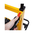 Premium 440LBS Electric Stair Climbing Dolly Hand Truck Folding Cart With Wheels (SAK31825) - Saksby Wholesale - Lock View