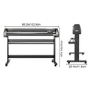 Premium 53-Inch Vinyl Design Cutting & Printing Machine Kit (SAK26843) - Saksby Wholesale - Dimensions