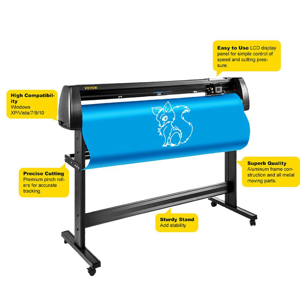 Premium 53-Inch Vinyl Design Cutting & Printing Machine Kit (SAK26843) - Saksby Wholesale - Highlights