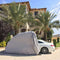 [09x20FT] Premium All-Weather Retractable Steel Frame Carport Canopy For Cars & SUVs (SAK41385) SAKSBY - Outdoor View