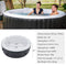 Premium Blow Up 6 Person Sauna Pool Hot Tub With 130 Jets, 7FT (SAK63510) - Saksby Wholesale -  Dimensions View