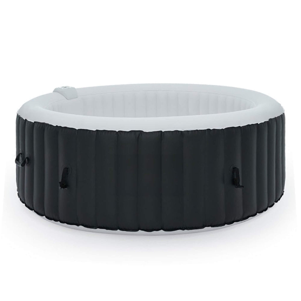 Premium Blow Up 6 Person Sauna Pool Hot Tub With 130 Jets, 7FT (SAK63510) - Saksby Wholesale -  Front View
