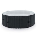 Premium Blow Up 6 Person Sauna Pool Hot Tub With 130 Jets, 7FT (SAK63510) - Saksby Wholesale -  Front View