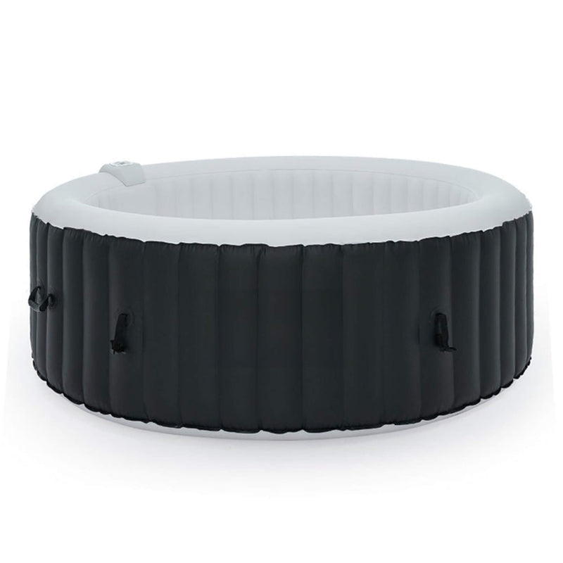 Premium Blow Up 6 Person Sauna Pool Hot Tub With 130 Jets, 7FT (SAK63510) - Saksby Wholesale -  Front View