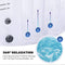 Premium Blow Up 6 Person Sauna Pool Hot Tub With 130 Jets, 7FT (SAK63510) - Saksby Wholesale -  Features View