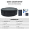 Premium Blow Up 6 Person Sauna Pool Hot Tub With 130 Jets, 7FT (SAK63510) - Saksby Wholesale -  Easy Setup View
