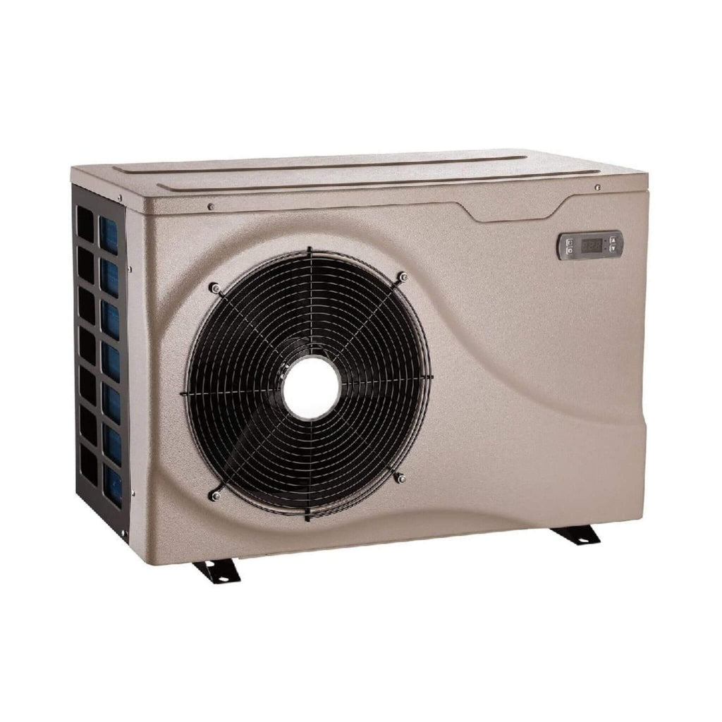 Premium Electric Backyard Swimming Pool Heater Pump For Above And Inground Pools, 6500 Gallons (SAK93571) - Saksby Wholesale - Front Right View
