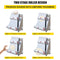 Premium Electric Commercial Pizza Dough Roller Pastry Sheeter Press Machine, 16" Comparison View