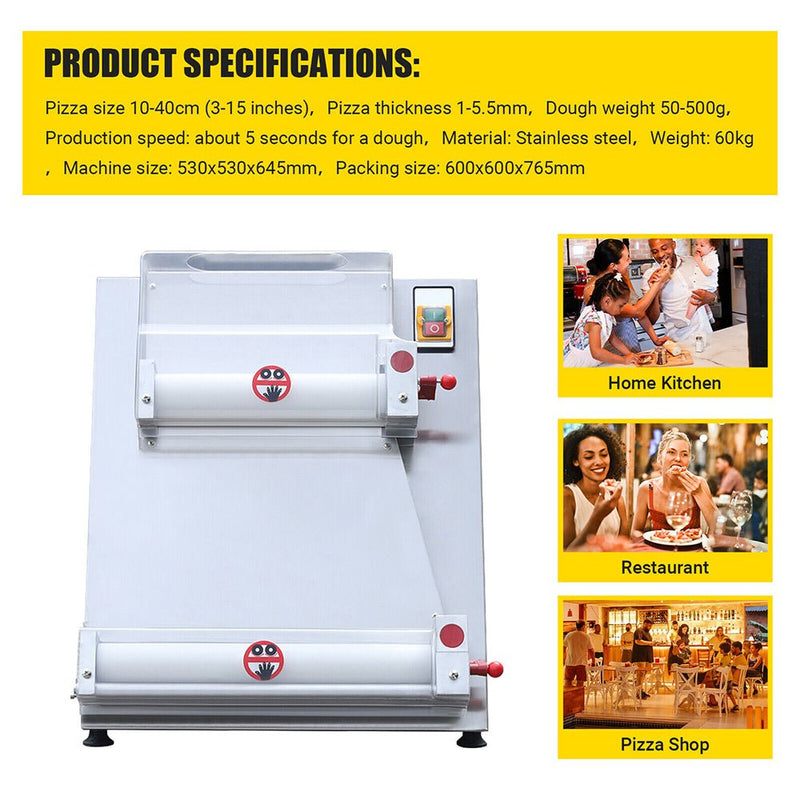 electric dough sheeter pastry press machine
