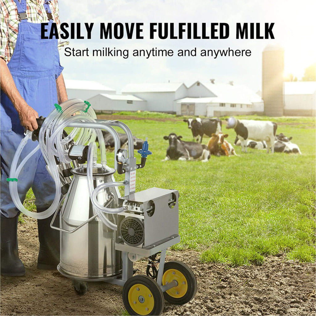 Premium Electric Cow Goat Milking Machine - Saksby Wholesale - Mobility