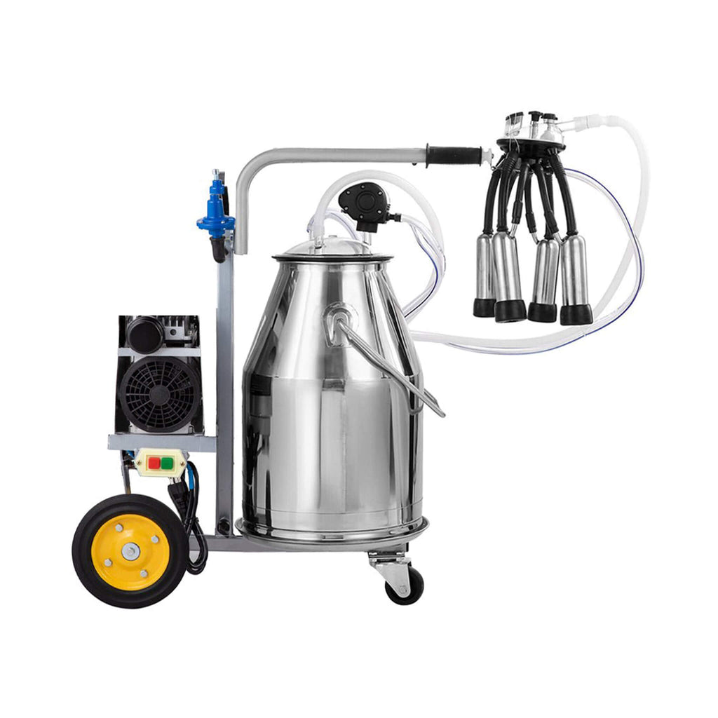 Premium Electric Cow Goat Milking Machine - Saksby Wholesale - Side Right View
