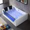 Premium Freestanding Rectangular Hydromassage Soaking Spa Bathtub, 71" (SAK28534) - Saksby Wholesale - Right Side View