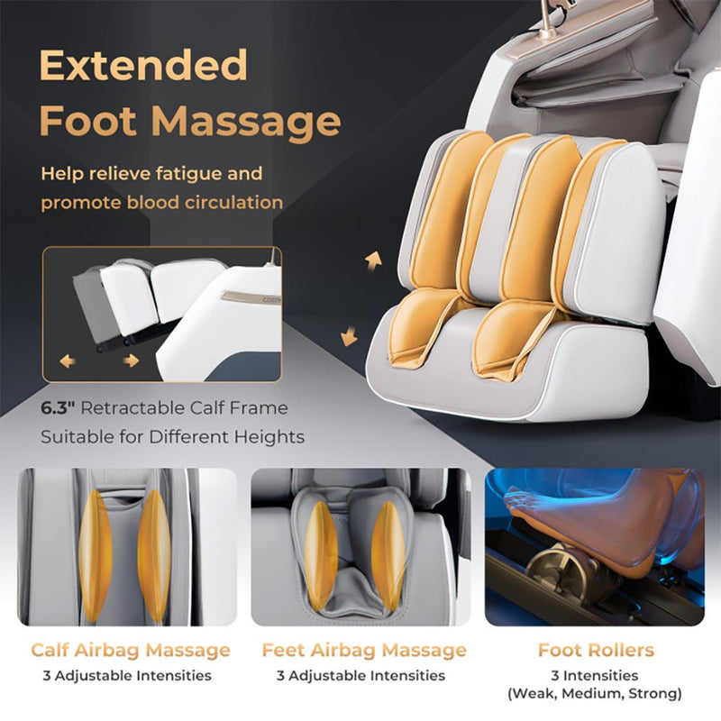 Premium Full Body Zero Gravity Massage Chair With Waist Heating And Airbag Massage (93528471) - SAKSBY.com - Massage Chairs - SAKSBY.com