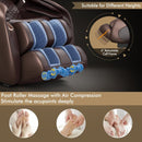 Premium Full Body Zero Gravity Voice Controlled Shiatsu Massage Recliner Chair W/ Heat (95204873) - Specifications View