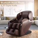 Premium Full Body Zero Gravity Voice Controlled Shiatsu Massage Recliner Chair W/ Heat (95204873) - Side View