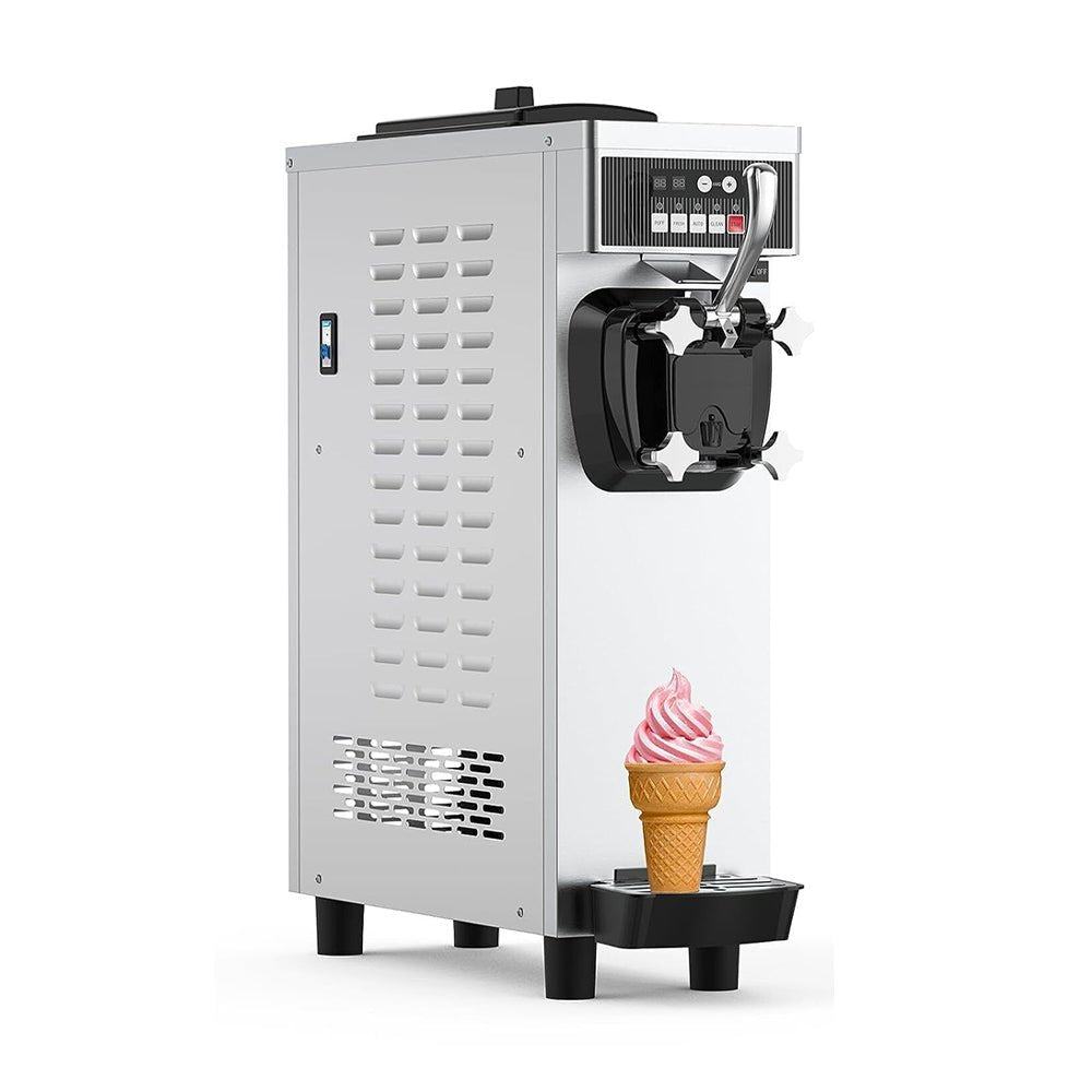 Premium Industrial Single Flavor Soft Serve Ice Cream Maker Machine, 1200W (93681752) - SAKSBY.com - Commercial Ice Cream Machines - SAKSBY.com