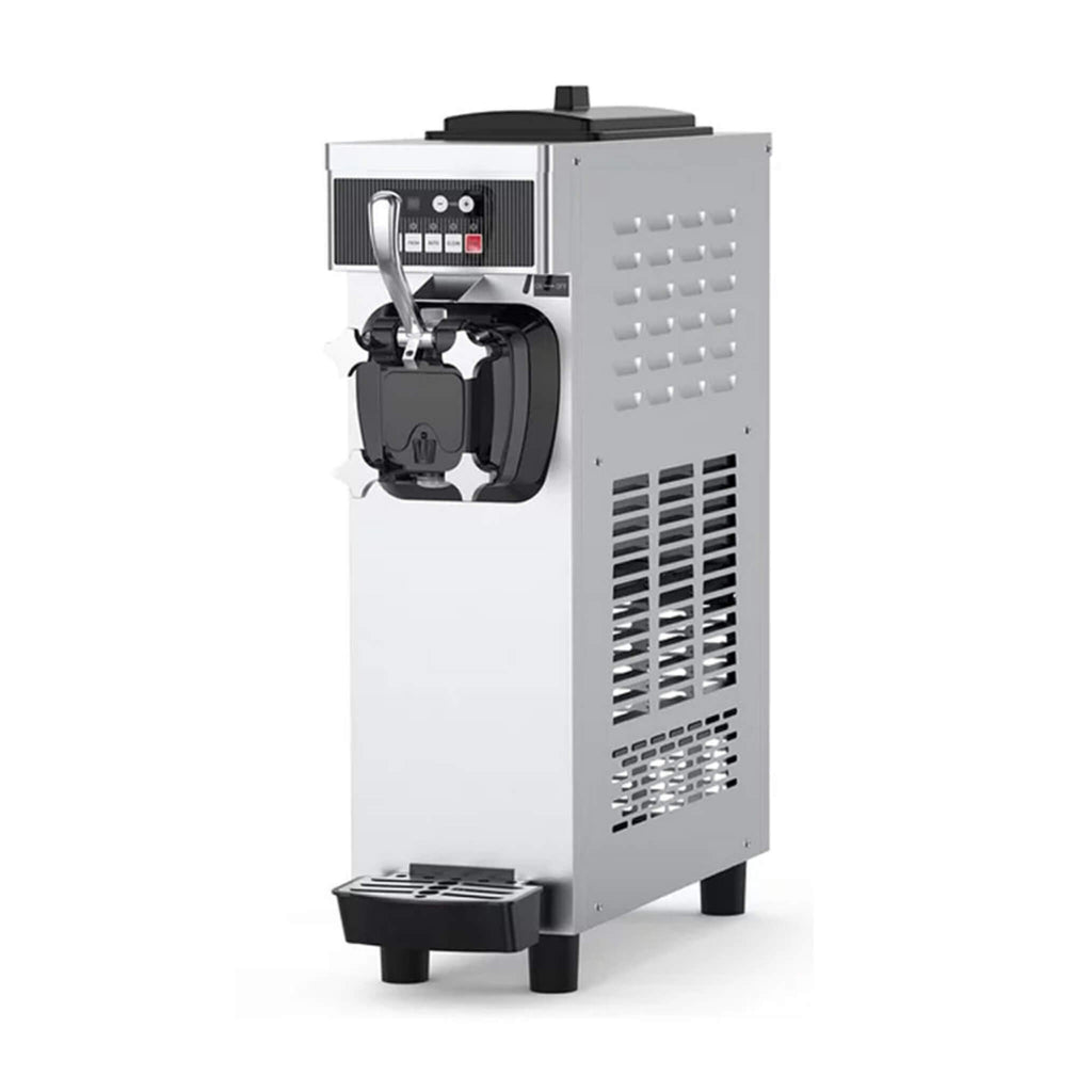 Premium Industrial Single Flavor Soft Serve Ice Cream Maker Machine, 1200W (SAK81752) - Saksby Wholesale - Front Left View