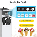 Premium Industrial Single Flavor Soft Serve Ice Cream Maker Machine, 1200W (SAK81752) - Saksby Wholesale - Features View 