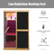 Premium Large 2-Person V-Shaped FAR Infrared Sauna Room With Double Glass Doors, 1980W Specs View