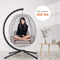 Premium Outdoor Hammock Egg Swing Chair With Stand, 70" (SAK42317) - Saksby Wholesale - Capacity View