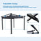 Premium Outdoor Patio Retractable Pergola Sun Shelter With Canopy, (10x10)' (93145726) - SAKSBY.com - Pergolas - SAKSBY.com