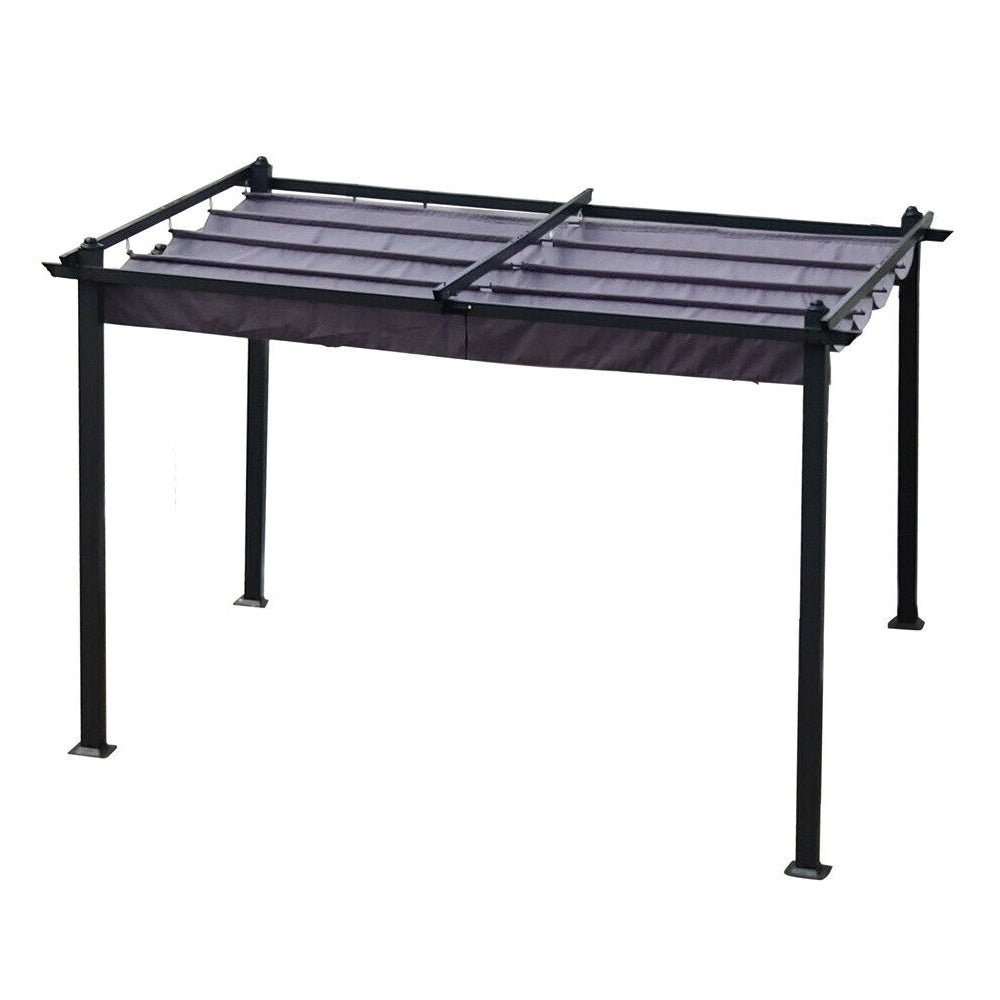 Premium Outdoor Patio Retractable Pergola With Canopy, (13x10)' (97201864) - SAKSBY.com - Pergolas - SAKSBY.com