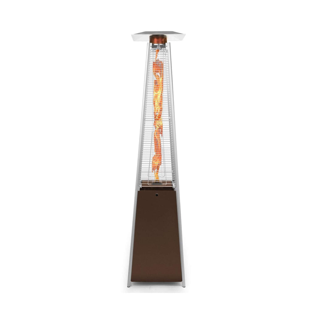 Premium Outdoor Pyramid Propane Gas Patio Deck Heater, 40K BTU (SAK41328) - Saksby Wholesale - Full View