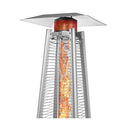 Premium Outdoor Pyramid Propane Gas Patio Deck Heater, 40K BTU (SAK41328) - Saksby Wholesale - Top Part View