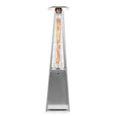 Premium Outdoor Pyramid Propane Gas Patio Deck Heater, 40K BTU (SAK41328) - Saksby Wholesale - Silver View