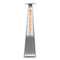 Premium Outdoor Pyramid Propane Gas Patio Deck Heater, 40K BTU (SAK41328) - Saksby Wholesale - Silver View