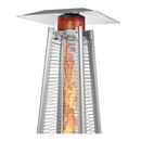 Premium Outdoor Pyramid Propane Gas Patio Deck Heater, 40K BTU (SAK41328) - Saksby Wholesale - Up View